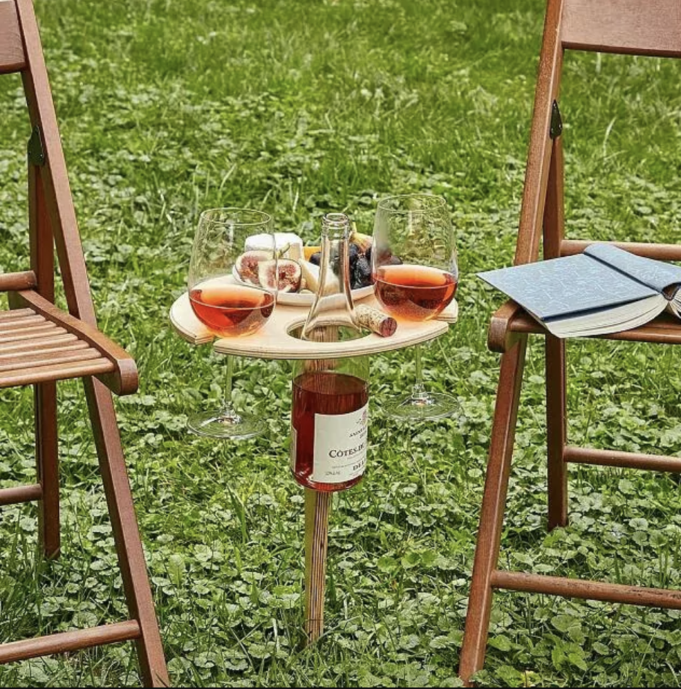 3) Outdoor Wine Table