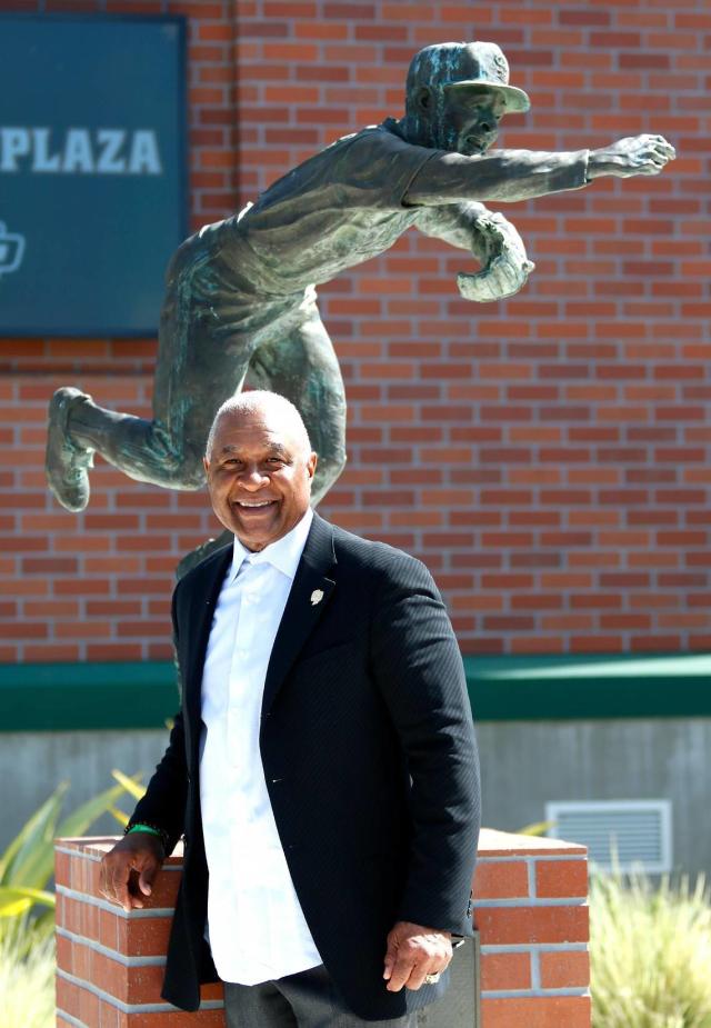 Ozzie Smith Plaza Rededicated on Alumni Weekend at Baggett - Cal Poly