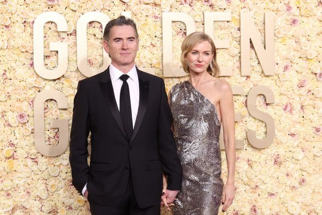 Billy Crudup and Naomi Watts were a sharp looking pair during the Golden Globes.