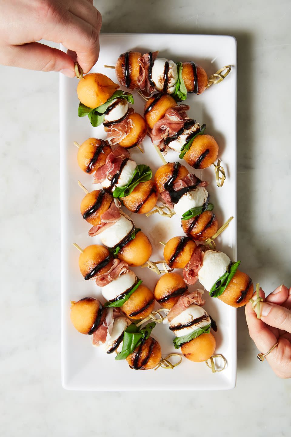 Melon Prosciutto Skewers