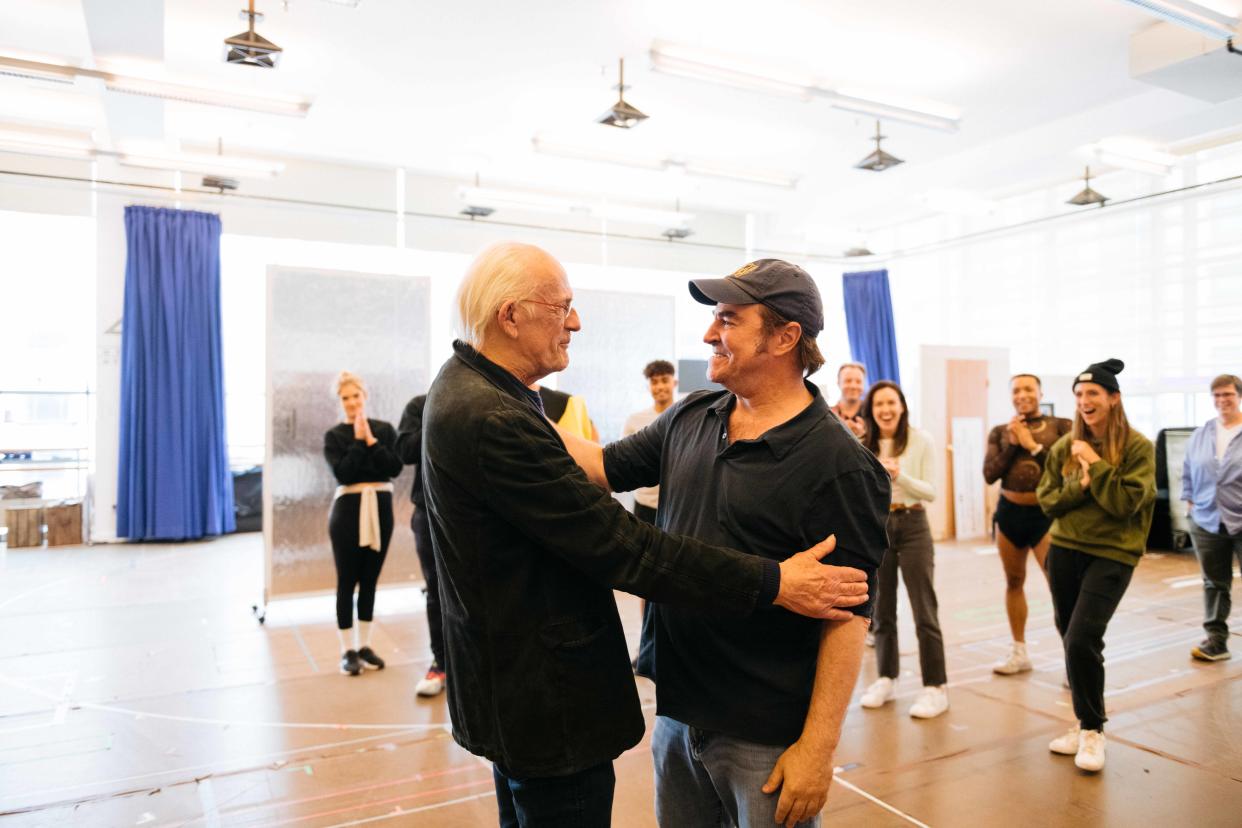 Christopher Lloyd and Roger Bart (Courtesy Andy Henderson)