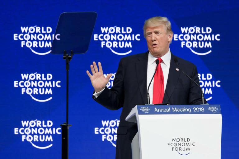 Trump cancels US delegation's trip to Davos summit citing government shutdown