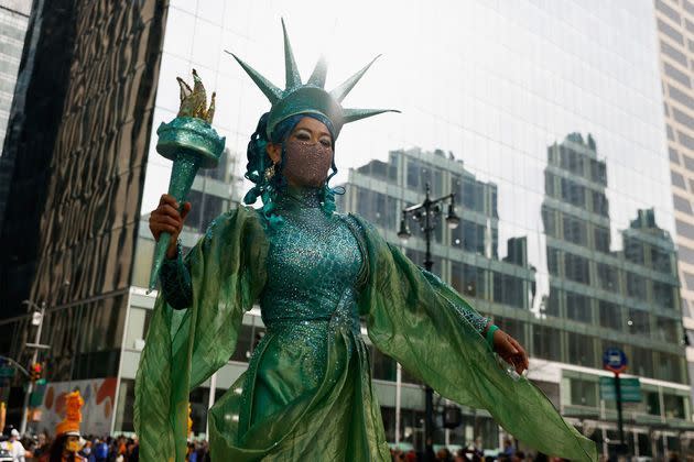 <p>La parade de Thanksgiving à New York.</p>