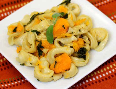 Butternut Squash and Sage Brown Butter with Tortellini
