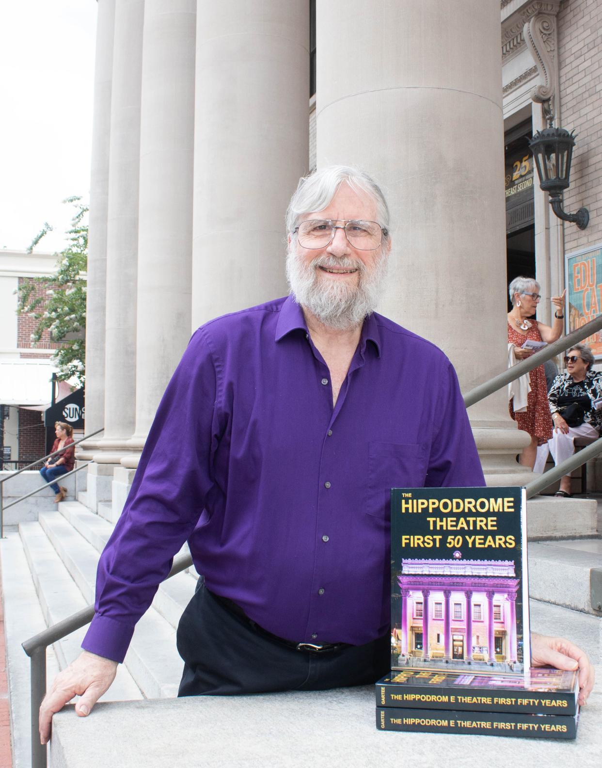 Award-winning author Richard Gartee will discuss his book “The Hippodrome Theatre First Fifty Years" at 4 p.m. July 8 at the Matheson History Museum.