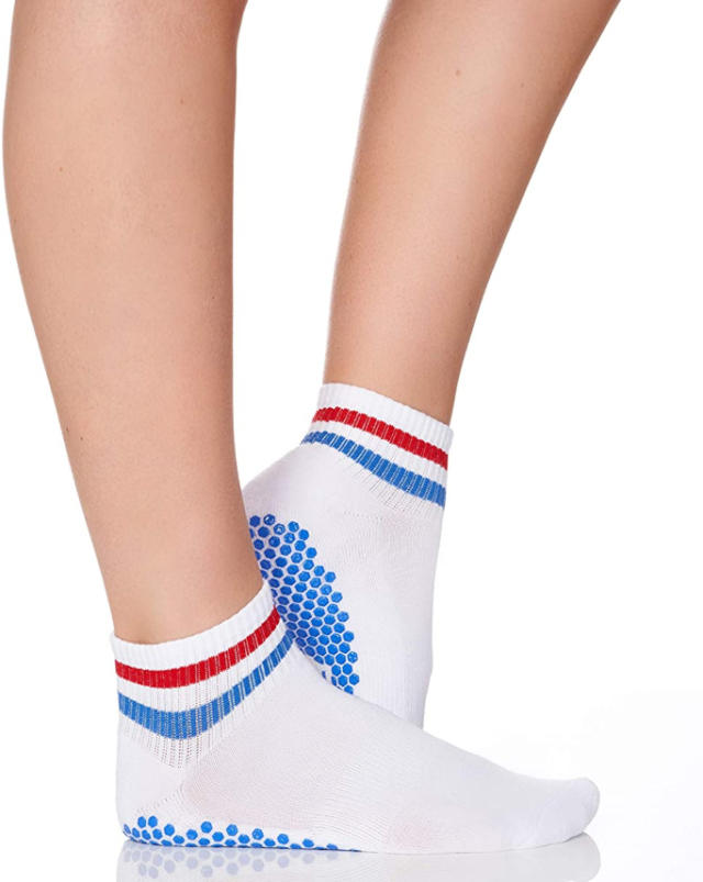 Non-slip toe socks with fingers Elle TEC Grip Full Toe Toesox