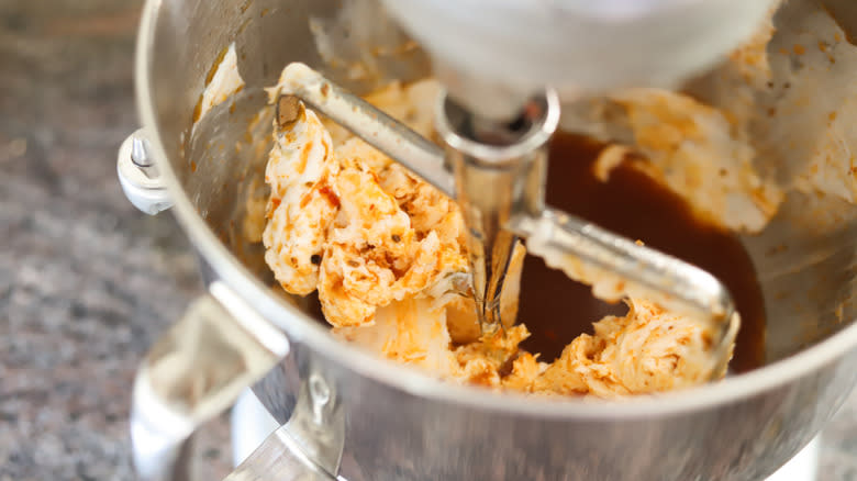 lard and broth in a mixing bowl