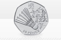 2012 Olympic's badminton 50p