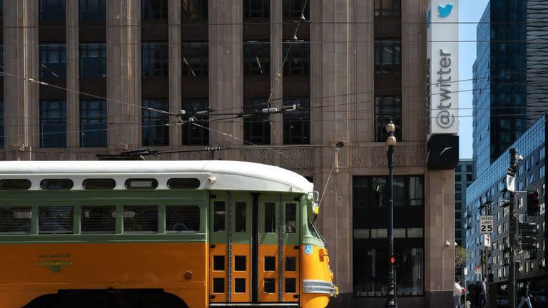 La sede de Twitter, en San Francisco.