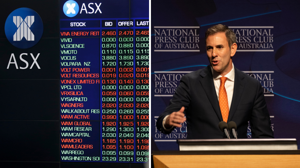 Jim Chalmers delivers the budget and ASX board