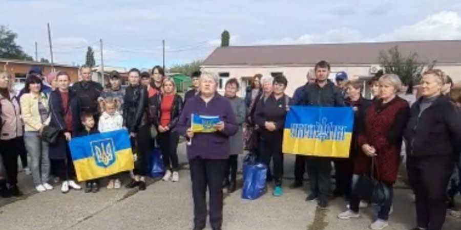 Residents of Snihurivka opposed the pseudo-referendum