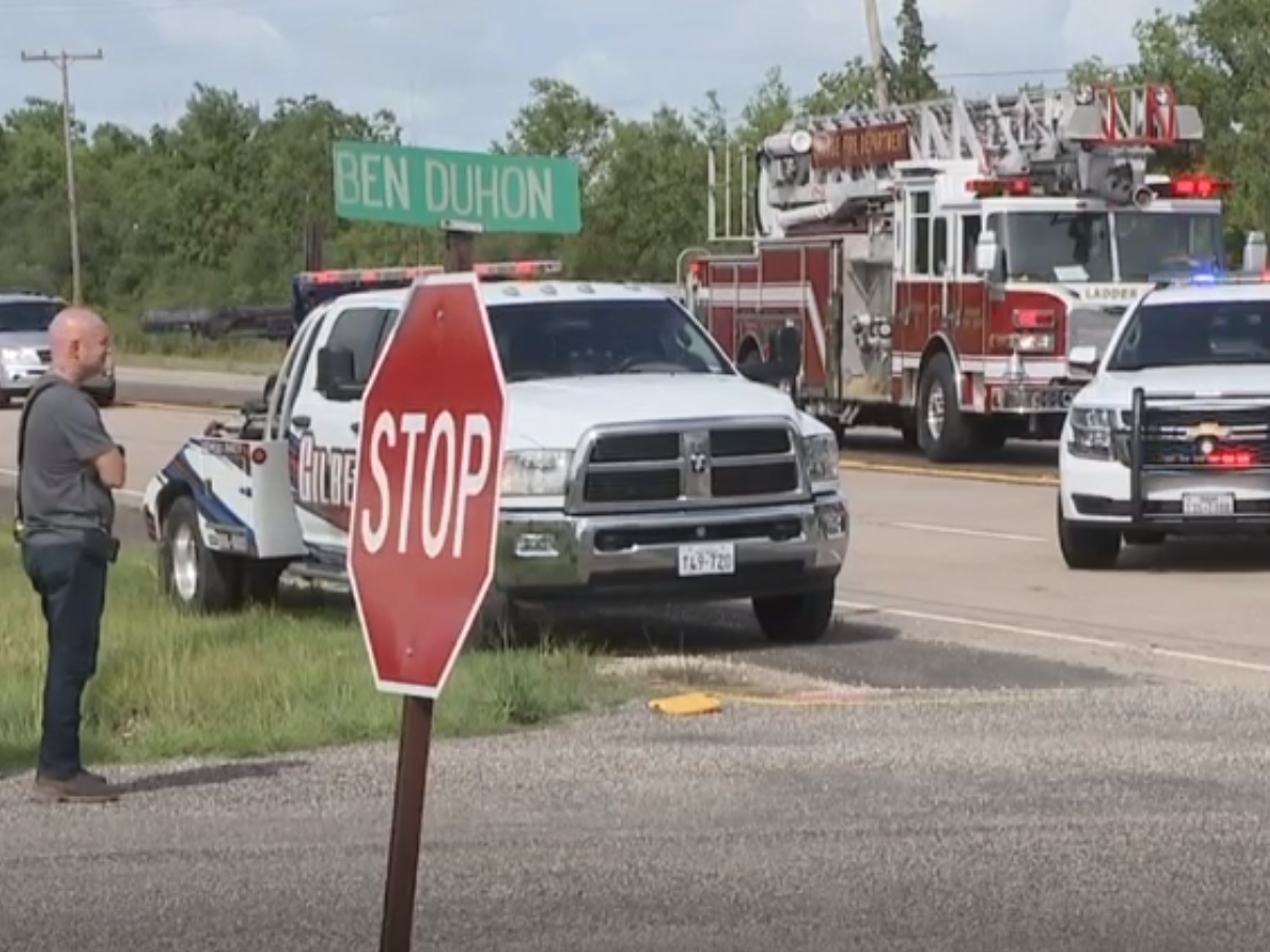 A newlywed couple were killed in a car crash while leaving the Texan courthouse: KPMG