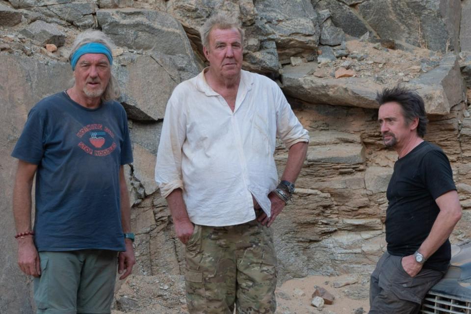 James May, Jeremy Clarkson and Richard Hammond were tested to their limits physically and mentally in new The Grand Tour special (Prime Video)