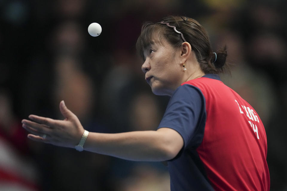 ChineseChilean table tennis player makes Olympics debut at age 58 in