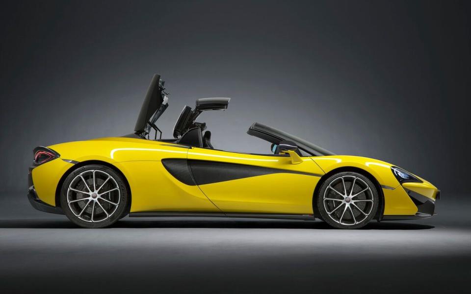 The new convertible McLaren 570S