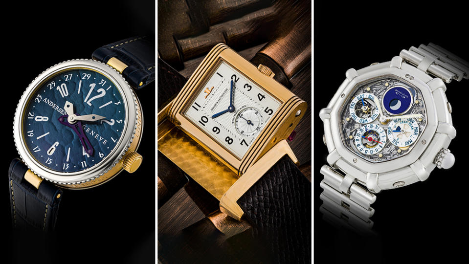 Jaeger-LeCoultre, and Gerald Genta watches sold in Christie's sale