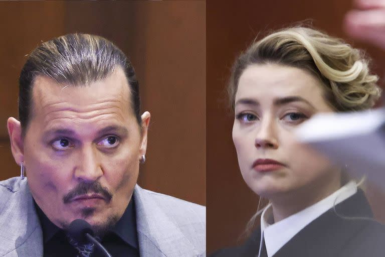 Amber Heard presentó audios contra Depp (Foto Pool Photo vía AP)