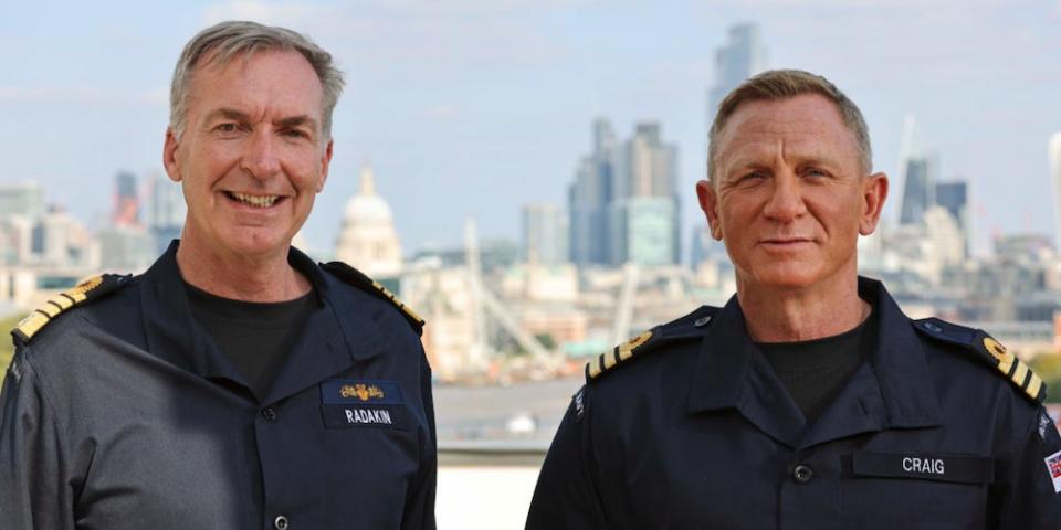 Daniel Craig Royal Navy