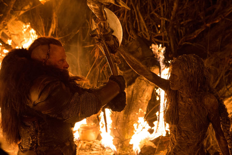 Vin Diesel faces the forces of evil in The Last Witch Hunter. (Summit)