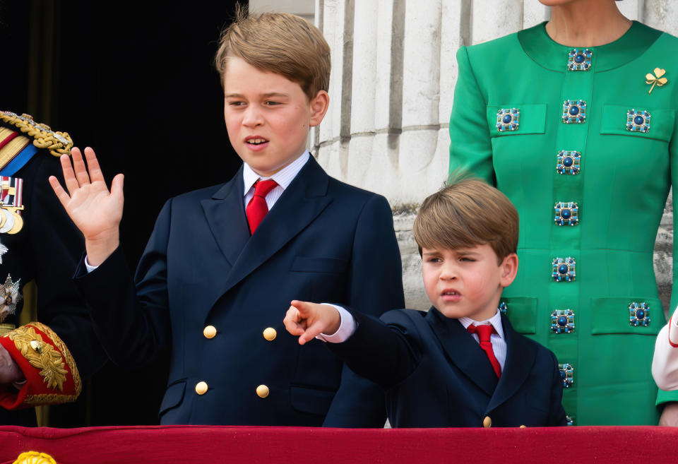 Prince George and Prince Louis