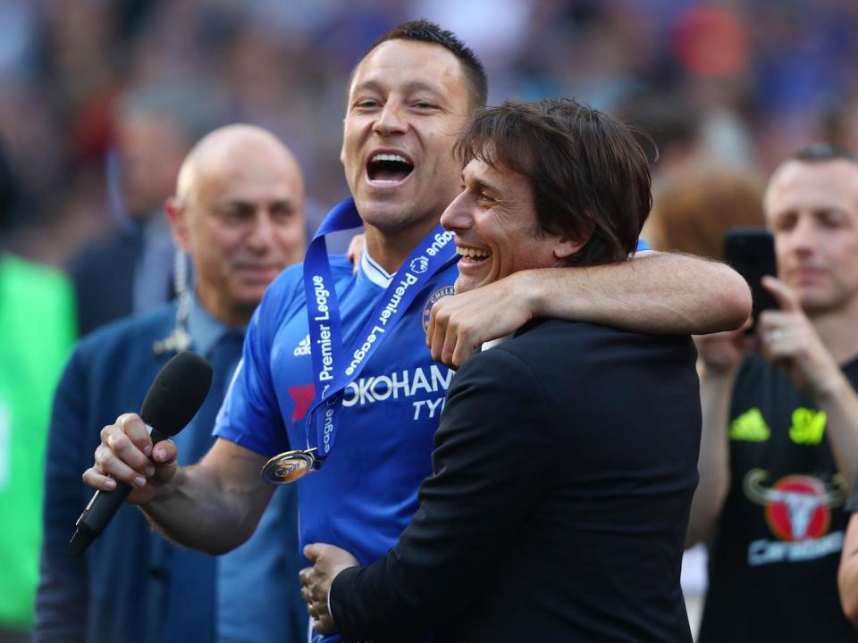 John Terry and Antonio Conte may prove to be icons of the old and new Chelsea (Getty)