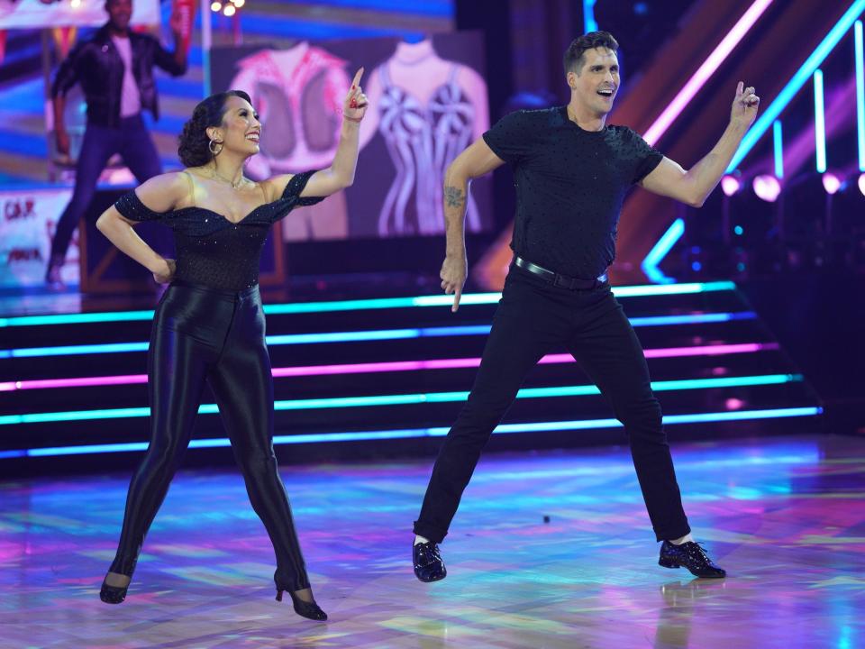 Cody Rigsby and Cheryl Burke on DWTS