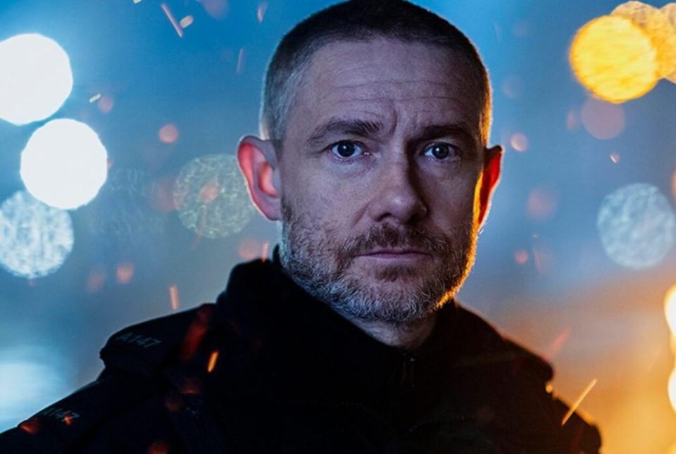 Martin Freeman starring in BBC drama The Responder. Photo: BBC