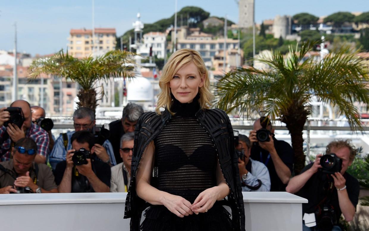 Cate Blanchett at Cannes Festival in 2015 - AFP