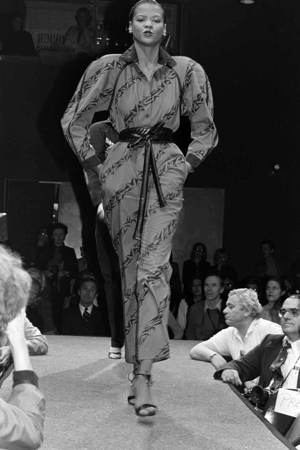 Koos Van Den Akker Spring 1980 Ready to Wear Runway.