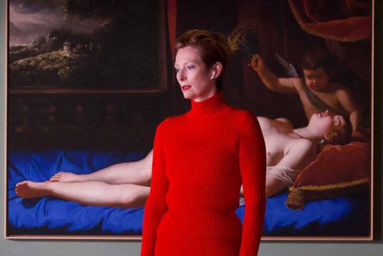 Tilda Swinton en La voz humana