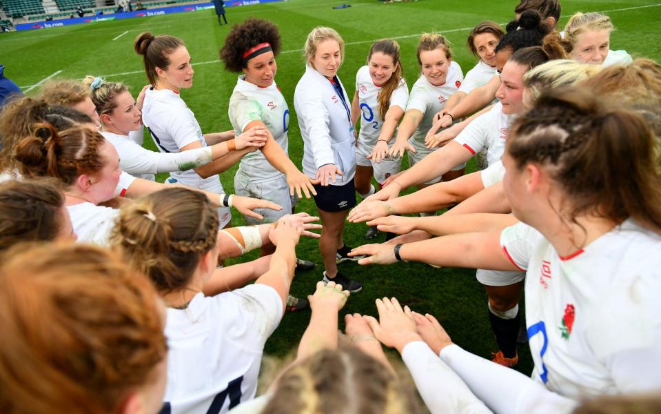 England battled back to record a seventh consecutive win over France - GETTY IMAGES