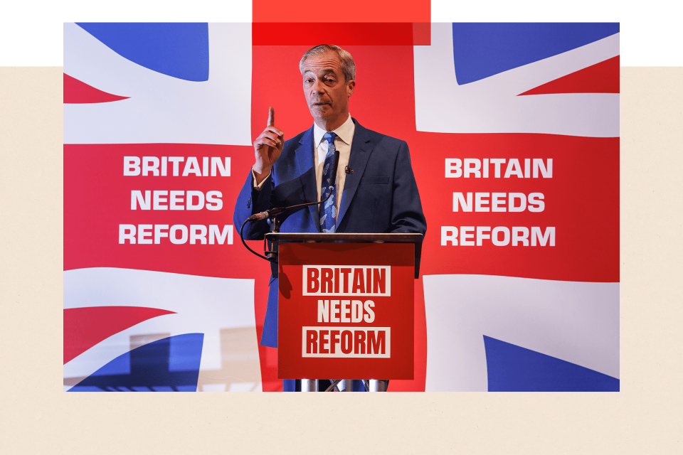 Nigel Farage announces that he will stand during the 2024 UK general election