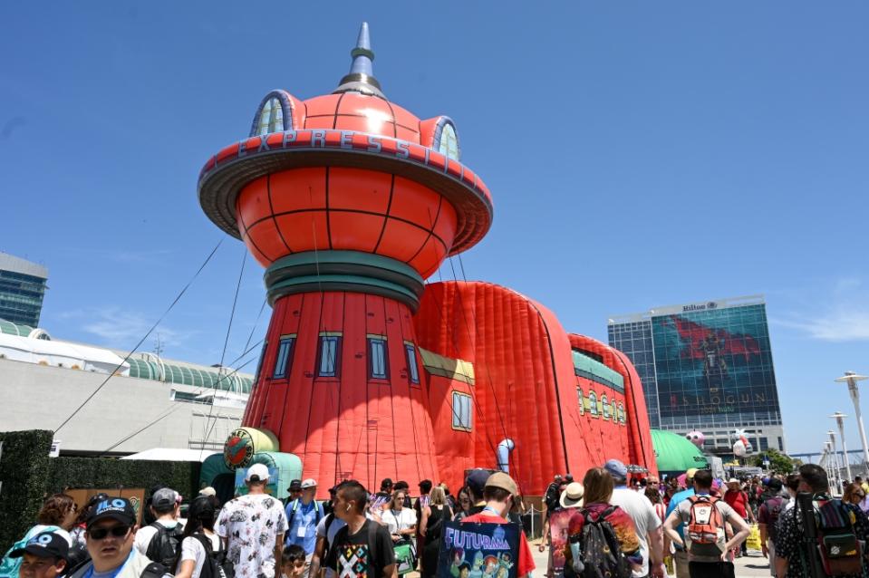 Atmosphere at the 2023 Comic-Con International: San Diego at the San Diego Convention Center on July 21, 2023 in San Diego, California.