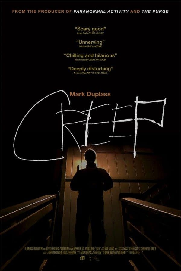 <p>At this point, everyone has had an interesting experience with someone they met on Craigslist, but<em> Creep</em> (produced by and starring Mark Duplass) details what happens when everything about the interaction goes wrong.</p><p><a class="link " href="https://www.netflix.com/watch/70306646?source=35" rel="nofollow noopener" target="_blank" data-ylk="slk:WATCH NOW;elm:context_link;itc:0;sec:content-canvas">WATCH NOW</a></p>