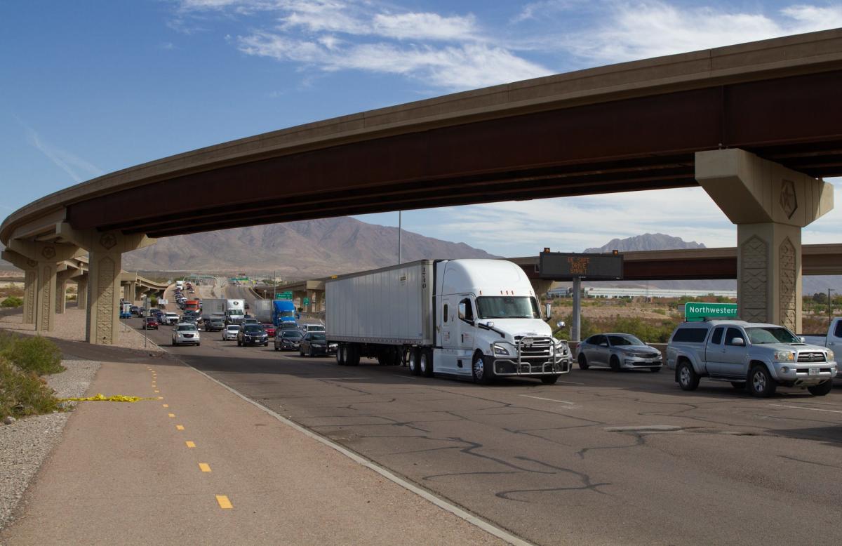 I-10 East ще бъде затворен за строителство в Западен Ел Пасо