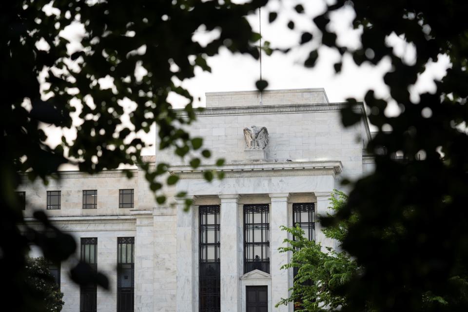 Photo taken on June 1, 2022 shows the U.S. Federal Reserve in Washington, D.C., the United States. Business contacts tended to cite labor market difficulties as their 