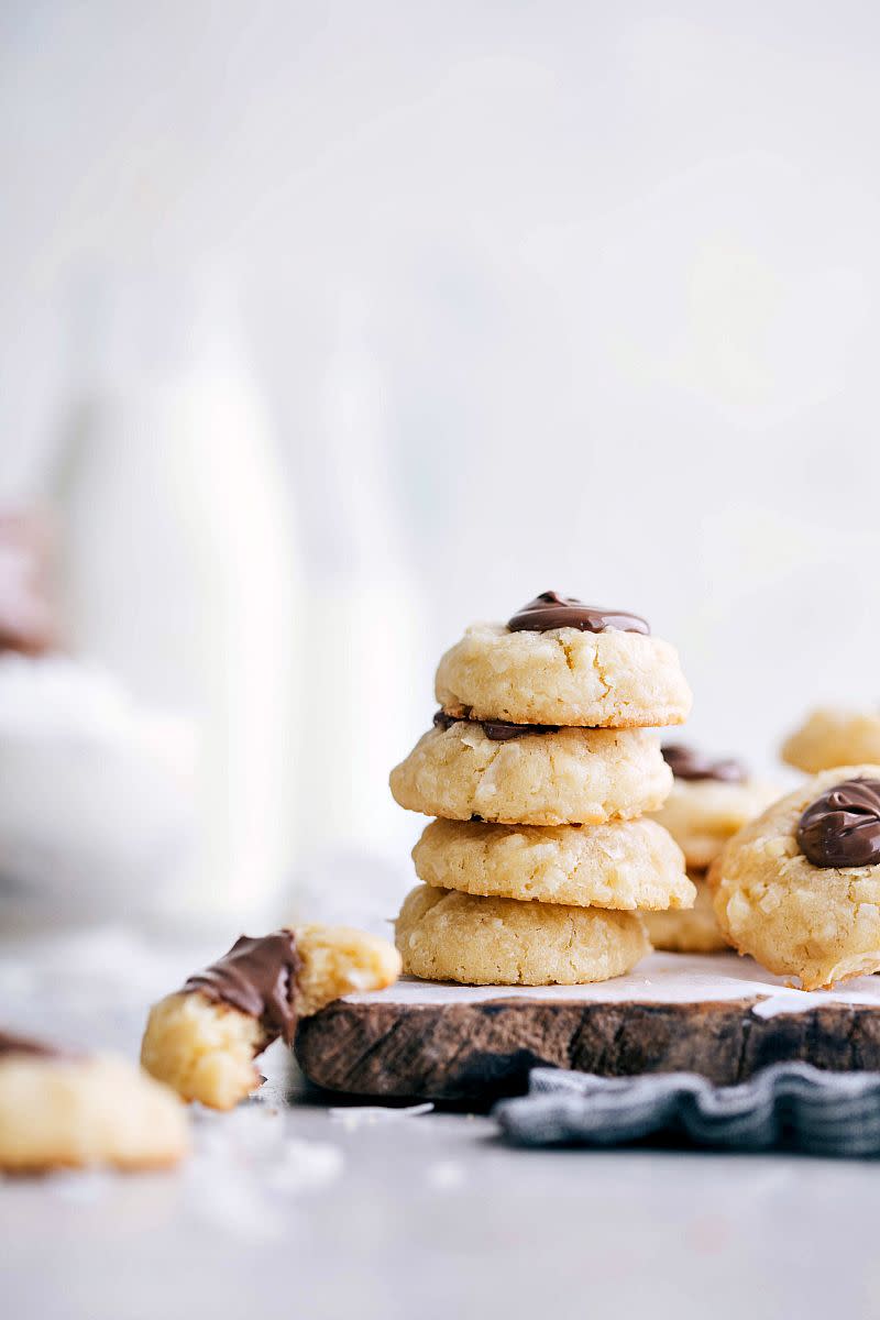 Coconut Thumbprint Cookies