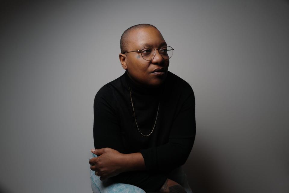Meshell Ndegeocello plays The Vogel at the Count Basie Center for the Arts on Wednesday.