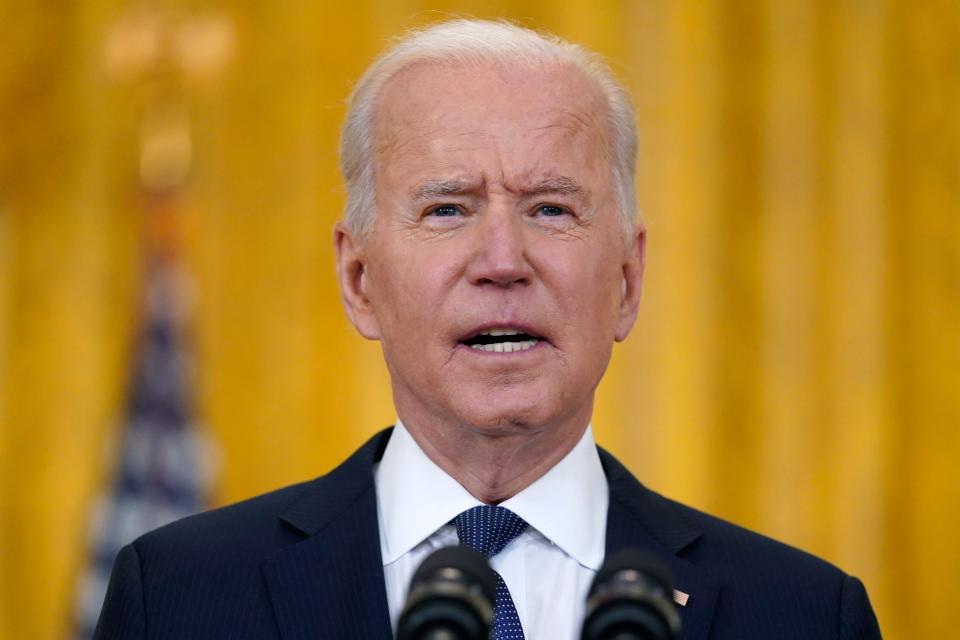 Biden (Copyright 2021 The Associated Press. All rights reserved)