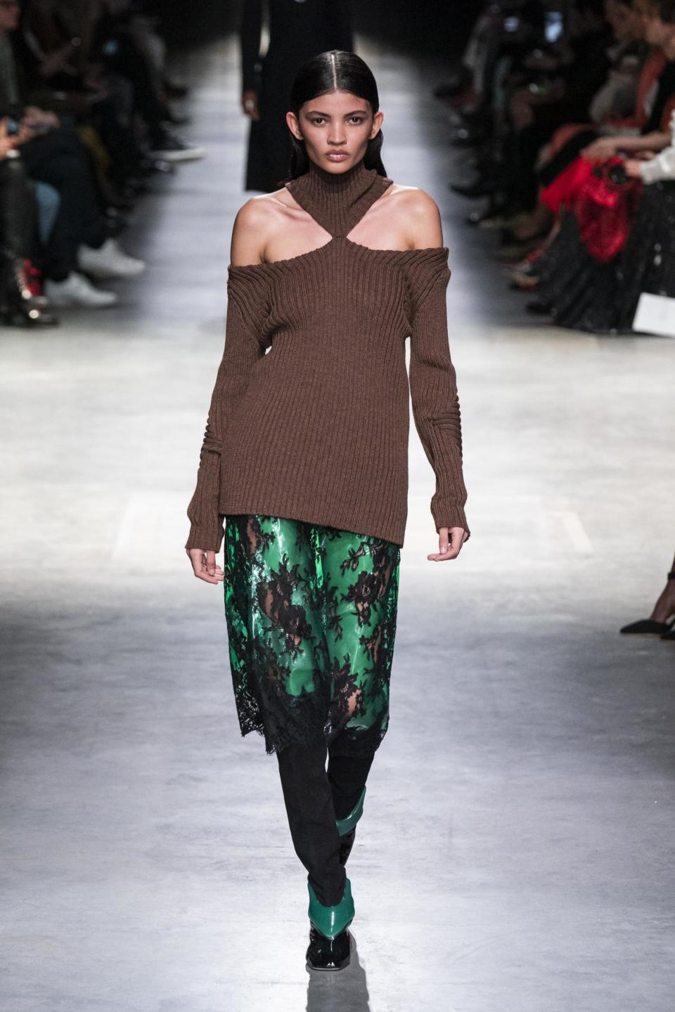 Cut-out knits at Christopher KaneIMAXtree