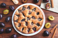 <p>Winter has visions of sugar plums dancing in your head? Try <a href="https://food52.com/recipes/24469-marian-burros-plum-torte" rel="nofollow noopener" target="_blank" data-ylk="slk:Marian Burros’ iconic plum torte recipe;elm:context_link;itc:0;sec:content-canvas" class="link ">Marian Burros’ iconic plum torte recipe</a>, a tried-and-true classic that’s famous for being extremely forgiving, and endlessly adaptable. Not a fan of plums? Try apples or cranberries instead. Spice things up with winter favourites like nutmeg and vanilla, use canned, fresh or even frozen fruit, make it gluten-free — it’s truly impossible to mess this one up.</p> <p>That includes the baking gear you’ll need too. Use a <a href="https://www.canadiantire.ca/en/pdp/kitchenaid-ultra-power-5-speeds-hand-mixer-w-turbo-beater-empire-red-0430538p.html?utm_source=Verizon&utm_medium=NativeContent&utm_campaign=10010695_22_CTS_JNJ_WINTER" rel="nofollow noopener" target="_blank" data-ylk="slk:hand mixer;elm:context_link;itc:0;sec:content-canvas" class="link ">hand mixer</a> or stand mixer to cream the butter and sugar and combine the rest of the ingredients. And while the original recipe calls for a <a href="https://www.canadiantire.ca/en/pdp/vida-by-paderno-non-stick-springform-cake-pan-9-in-1429591p.html?utm_source=Verizon&utm_medium=NativeContent&utm_campaign=10010695_22_CTS_JNJ_WINTER" rel="nofollow noopener" target="_blank" data-ylk="slk:springform pan;elm:context_link;itc:0;sec:content-canvas" class="link ">springform pan</a>, it’ll turn out every bit as good in a <a href="https://www.canadiantire.ca/en/pdp/wilton-gourmet-choice-non-stick-round-cake-pan-9-x-1-5-in-0420515p.html?utm_source=Verizon&utm_medium=NativeContent&utm_campaign=10010695_22_CTS_JNJ_WINTER" rel="nofollow noopener" target="_blank" data-ylk="slk:9-inch cake pan;elm:context_link;itc:0;sec:content-canvas" class="link ">9-inch cake pan</a>, <a href="https://www.canadiantire.ca/en/pdp/pyrex-oven-to-table-deep-pie-dish-freezer-dishwasher-safe-1429694p.html?utm_source=Verizon&utm_medium=NativeContent&utm_campaign=10010695_22_CTS_JNJ_WINTER" rel="nofollow noopener" target="_blank" data-ylk="slk:Pyrex pie dish;elm:context_link;itc:0;sec:content-canvas" class="link ">Pyrex pie dish</a> or <a href="https://www.canadiantire.ca/en/pdp/lodge-seasoned-cast-iron-skillet-9-5-in-1426474p.html?utm_source=Verizon&utm_medium=NativeContent&utm_campaign=10010695_22_CTS_JNJ_WINTER" rel="nofollow noopener" target="_blank" data-ylk="slk:cast iron skillet;elm:context_link;itc:0;sec:content-canvas" class="link ">cast iron skillet</a>.</p> 