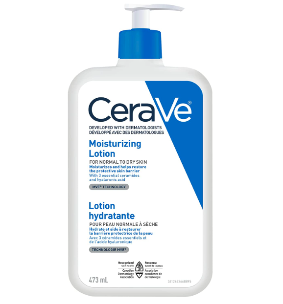 CeraVe Daily Moisturizing Lotion. Image via Amazon.