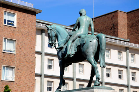 Lady Godiva statue in Coventry - Credit: AP