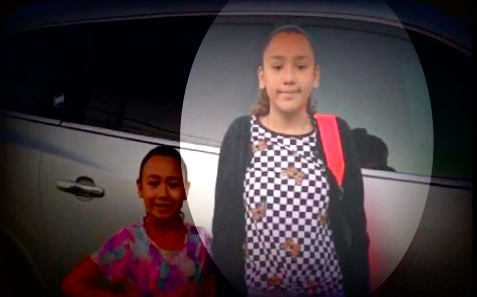 Miah Cerrillo, 11, told her family that she pretended to play dead during the mass shooting at Robb Elementary School in Uvalde, Texas. (NBC 5 Dallas-Fort Worth/screengrab)