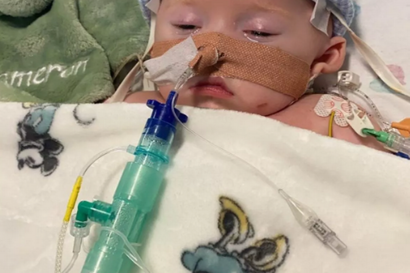 Cameron battled to survive for 18-weeks and three days
