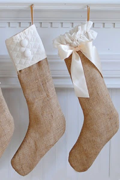 Handmade Wool Felt Christmas Stocking: Celebrate With a Manger -   Felt  christmas stockings, Christmas stockings, Kids christmas stockings