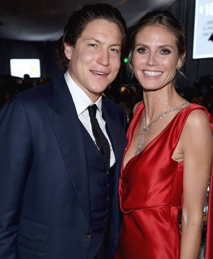 Vito Schnabel y Heidi Klum