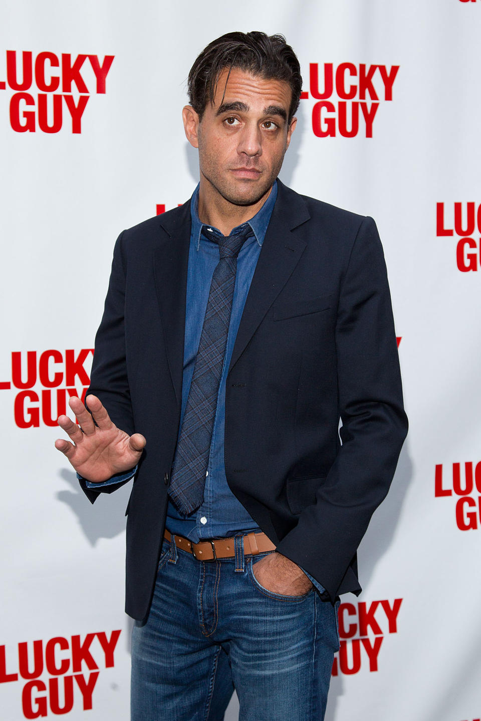 This April 1, 2013 photo shows actor Bobby Cannavale at the opening night for "Lucky Guy," in New York. Before the Tony Award nominee became known for his stage work and roles on "Nurse Jackie" and "Boardwalk Empire," Cannavale was a reader for the Roundabout Theatre Company in the late 1990s _ a low-level guy who runs lines opposite actors auditioning for roles. (Photo by Dario Cantatore/Invision/AP)