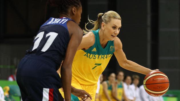 Penny Taylor had an unbelievable game leading Australia over France.