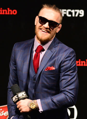 Conor McGregor may get the next shot at champion Jose Aldo if he defeats Dennis Siver on Jan. 18. (Jason Silva/USA TODAY Sports)